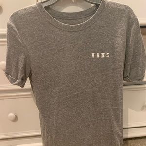 VANS grey t shirt